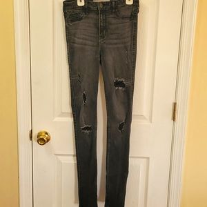Hollister High-rise Skinny Distressed Jeans